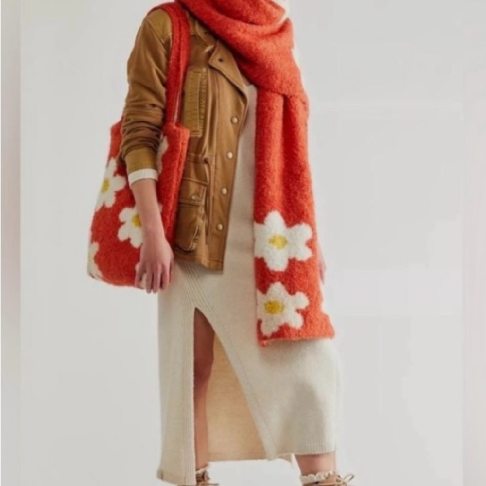 Free People Scarf And Tote Set